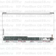 Матрица для ноутбука HP Pavilion G6-1317sr (1366x768 HD) TN, 40pin, Глянцевая