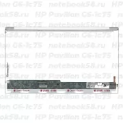 Матрица для ноутбука HP Pavilion G6-1c75 (1366x768 HD) TN, 40pin, Глянцевая