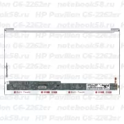 Матрица для ноутбука HP Pavilion G6-2262er (1366x768 HD) TN, 40pin, Глянцевая