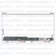 Матрица для ноутбука HP Pavilion G6-2335er (1366x768 HD) TN, 40pin, Глянцевая