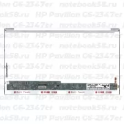 Матрица для ноутбука HP Pavilion G6-2347er (1366x768 HD) TN, 40pin, Глянцевая