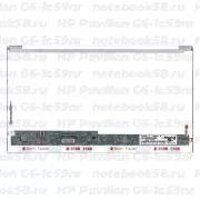 Матрица для ноутбука HP Pavilion G6-1c59nr (1366x768 HD) TN, 40pin, Глянцевая