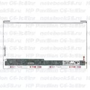 Матрица для ноутбука HP Pavilion G6-1c81nr (1366x768 HD) TN, 40pin, Глянцевая