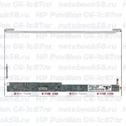 Матрица для ноутбука HP Pavilion G6-1c87nr (1366x768 HD) TN, 40pin, Глянцевая