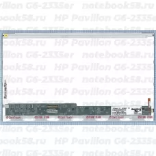 Матрица для ноутбука HP Pavilion G6-2335er (1366x768 HD) TN, 40pin, Глянцевая