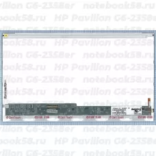 Матрица для ноутбука HP Pavilion G6-2358er (1366x768 HD) TN, 40pin, Глянцевая