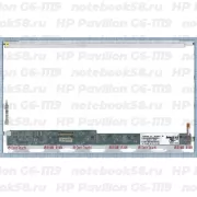 Матрица для ноутбука HP Pavilion G6-1119 (1366x768 HD) TN, 40pin, Глянцевая