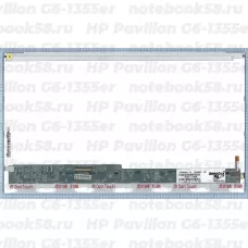 Матрица для ноутбука HP Pavilion G6-1355er (1366x768 HD) TN, 40pin, Глянцевая