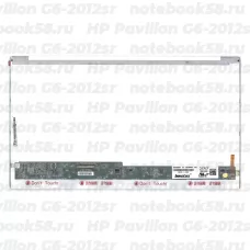 Матрица для ноутбука HP Pavilion G6-2012sr (1366x768 HD) TN, 40pin, Глянцевая