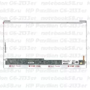 Матрица для ноутбука HP Pavilion G6-2133er (1366x768 HD) TN, 40pin, Глянцевая