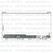 Матрица для ноутбука HP Pavilion G6-2347er (1366x768 HD) TN, 40pin, Глянцевая