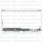 Матрица для ноутбука HP Pavilion DV6-3222 (1366x768 HD) TN, 40pin, Глянцевая