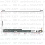 Матрица для ноутбука HP Pavilion DV6-3227 (1366x768 HD) TN, 40pin, Глянцевая