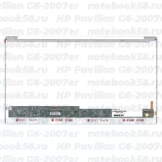 Матрица для ноутбука HP Pavilion G6-2007er (1366x768 HD) TN, 40pin, Глянцевая