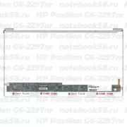 Матрица для ноутбука HP Pavilion G6-2297nr (1366x768 HD) TN, 40pin, Глянцевая