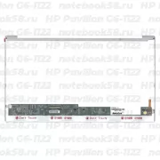 Матрица для ноутбука HP Pavilion G6-1122 (1366x768 HD) TN, 40pin, Глянцевая