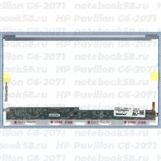 Матрица для ноутбука HP Pavilion G6-2071 (1366x768 HD) TN, 40pin, Глянцевая