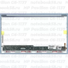 Матрица для ноутбука HP Pavilion G6-1137 (1366x768 HD) TN, 40pin, Глянцевая