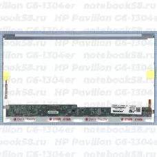 Матрица для ноутбука HP Pavilion G6-1304er (1366x768 HD) TN, 40pin, Глянцевая