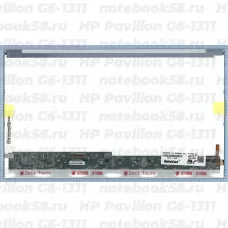 Матрица для ноутбука HP Pavilion G6-1311 (1366x768 HD) TN, 40pin, Глянцевая