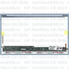 Матрица для ноутбука HP Pavilion G6-1b54 (1366x768 HD) TN, 40pin, Глянцевая