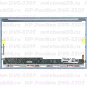 Матрица для ноутбука HP Pavilion DV6-3307 (1366x768 HD) TN, 40pin, Глянцевая