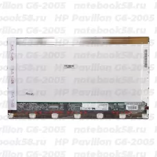 Матрица для ноутбука HP Pavilion G6-2005 (1366x768 HD) TN, 40pin, Глянцевая