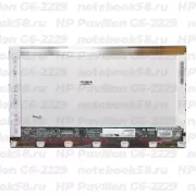 Матрица для ноутбука HP Pavilion G6-2229 (1366x768 HD) TN, 40pin, Глянцевая