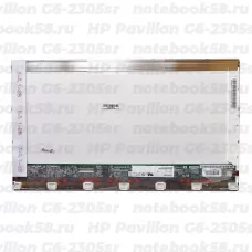 Матрица для ноутбука HP Pavilion G6-2305sr (1366x768 HD) TN, 40pin, Глянцевая