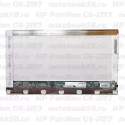 Матрица для ноутбука HP Pavilion G6-2197 (1366x768 HD) TN, 40pin, Глянцевая