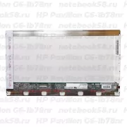 Матрица для ноутбука HP Pavilion G6-1b78nr (1366x768 HD) TN, 40pin, Глянцевая