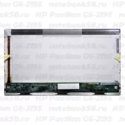 Матрица для ноутбука HP Pavilion G6-2195 (1366x768 HD) TN, 40pin, Глянцевая