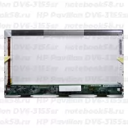 Матрица для ноутбука HP Pavilion DV6-3155sr (1366x768 HD) TN, 40pin, Глянцевая