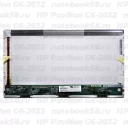 Матрица для ноутбука HP Pavilion G6-2032 (1366x768 HD) TN, 40pin, Глянцевая