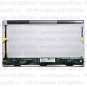 Матрица для ноутбука HP Pavilion G6-2200sr (1366x768 HD) TN, 40pin, Глянцевая