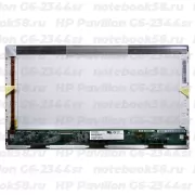 Матрица для ноутбука HP Pavilion G6-2344sr (1366x768 HD) TN, 40pin, Глянцевая