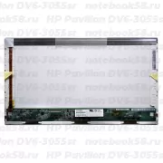 Матрица для ноутбука HP Pavilion DV6-3055sr (1366x768 HD) TN, 40pin, Глянцевая