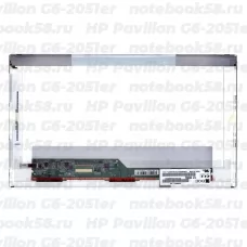 Матрица для ноутбука HP Pavilion G6-2051er (1366x768 HD) TN, 40pin, Глянцевая