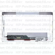 Матрица для ноутбука HP Pavilion G6-2183er (1366x768 HD) TN, 40pin, Глянцевая