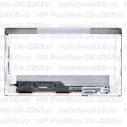 Матрица для ноутбука HP Pavilion G6-2263sr (1366x768 HD) TN, 40pin, Глянцевая