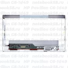 Матрица для ноутбука HP Pavilion G6-1d49 (1366x768 HD) TN, 40pin, Глянцевая