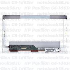 Матрица для ноутбука HP Pavilion G6-1d63nr (1366x768 HD) TN, 40pin, Глянцевая
