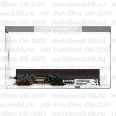 Матрица для ноутбука HP Pavilion G6-2011 (1366x768 HD) TN, 40pin, Матовая