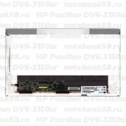 Матрица для ноутбука HP Pavilion DV6-3150sr (1366x768 HD) TN, 40pin, Матовая