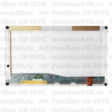 Матрица для ноутбука HP Pavilion G6-1b75 (1366x768 HD) TN, 40pin, Глянцевая