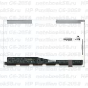 Матрица для ноутбука HP Pavilion G6-2058 (1366x768 HD) TN, 40pin, Глянцевая