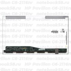 Матрица для ноутбука HP Pavilion G6-2116nr (1366x768 HD) TN, 40pin, Глянцевая