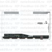 Матрица для ноутбука HP Pavilion G6-2167 (1366x768 HD) TN, 40pin, Глянцевая