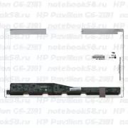 Матрица для ноутбука HP Pavilion G6-2181 (1366x768 HD) TN, 40pin, Глянцевая