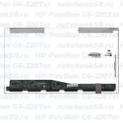 Матрица для ноутбука HP Pavilion G6-2207sr (1366x768 HD) TN, 40pin, Глянцевая